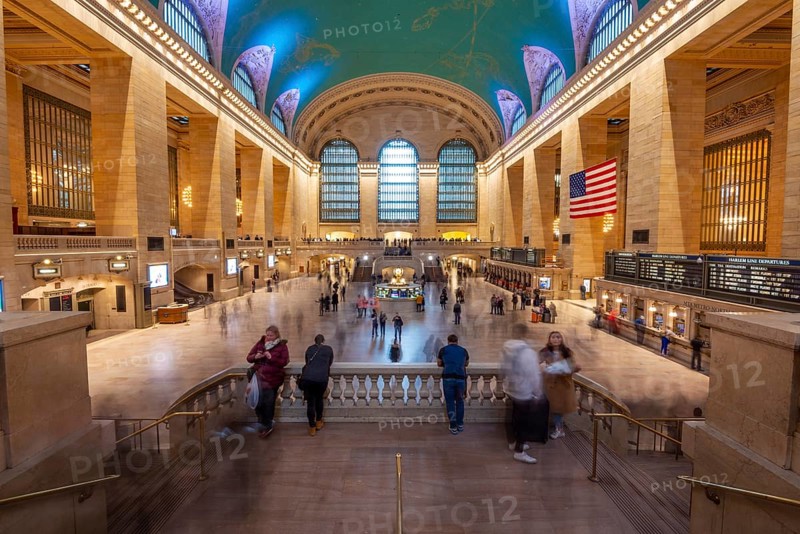 Interior view of Grand Central Station