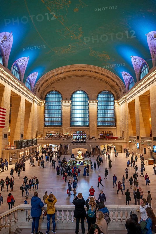 Interior view of Grand Central Station