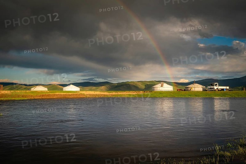 Four yurts or ger