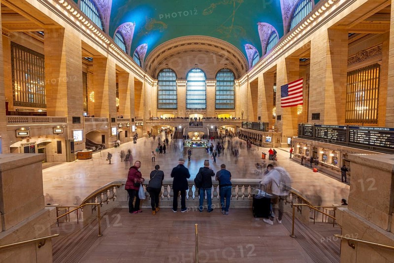 Interior view of Grand Central Station
