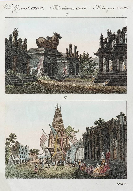 Pagodas of Talicut and Feast of the Hindus at Ossur