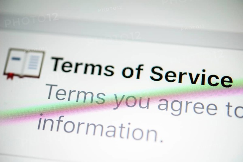 Facebook terms of use