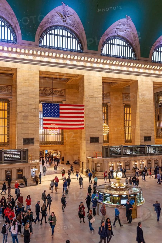 Interior view of Grand Central Station
