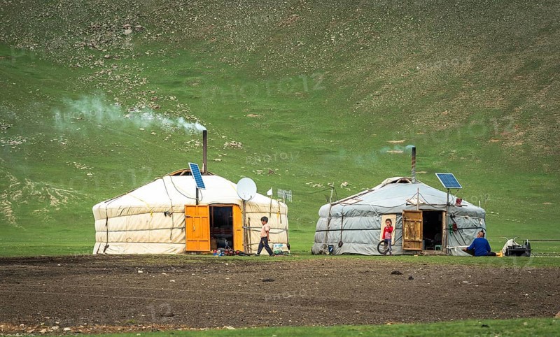 Nomadic yurts