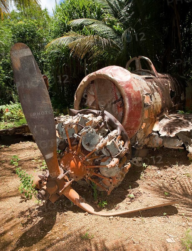 Japanese aircraft shot down