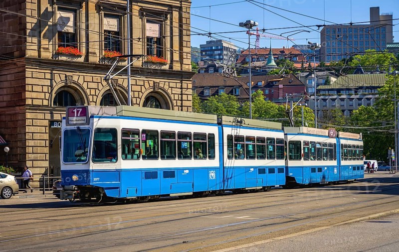 Blue Tram