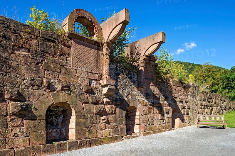 Remains of the Great Fireplace in the Palas