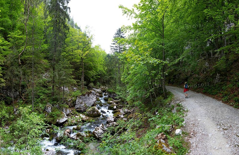 Hike from Rettenbachalm through Rettenbachtal to Blaa Alm