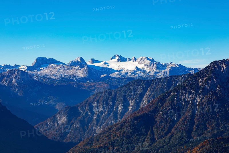 View from Loser to the Hoher Dachstein