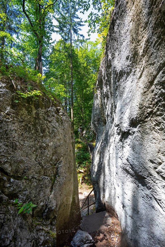 Path through the Salzach Gorge