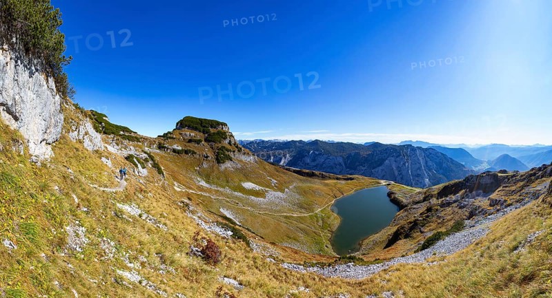 Panoramic view to Augstsee and Atterkogel