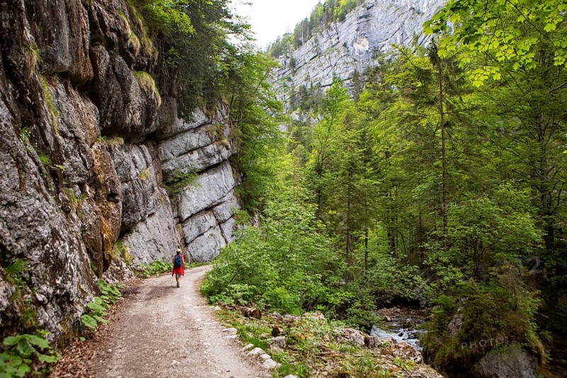Hike from Rettenbachalm through Rettenbachtal to Blaa Alm
