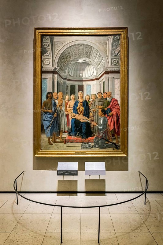 Madonna col Bambini e Federico da Montefeltro