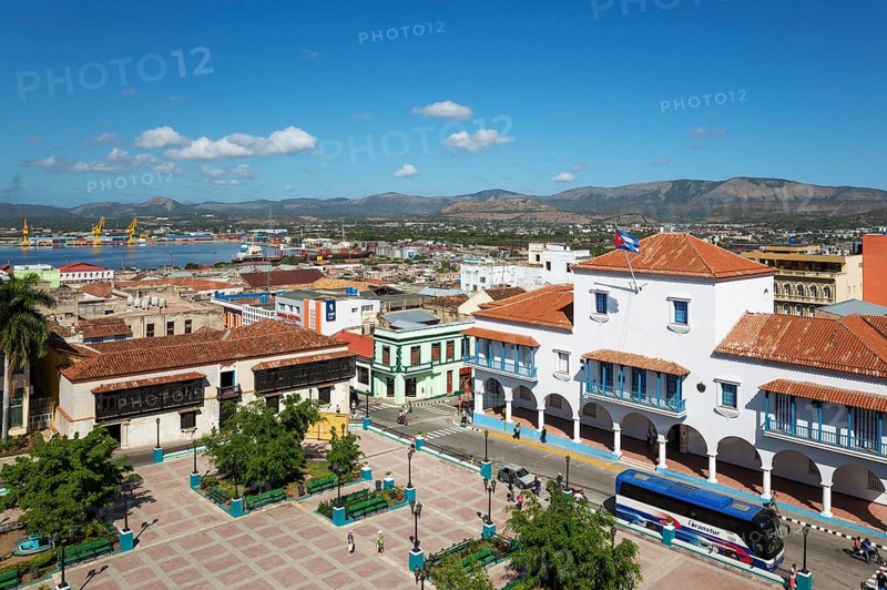 View of Santiago de Cuba
