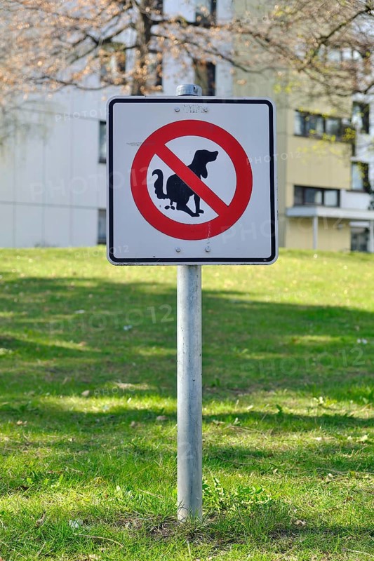 Prohibition sign