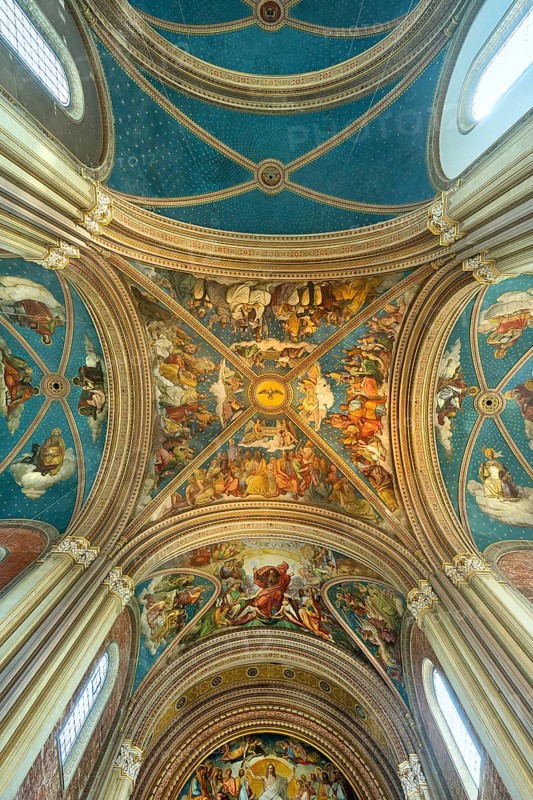 Ceiling frescos