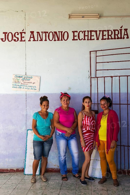 Teachers at a rural primary school