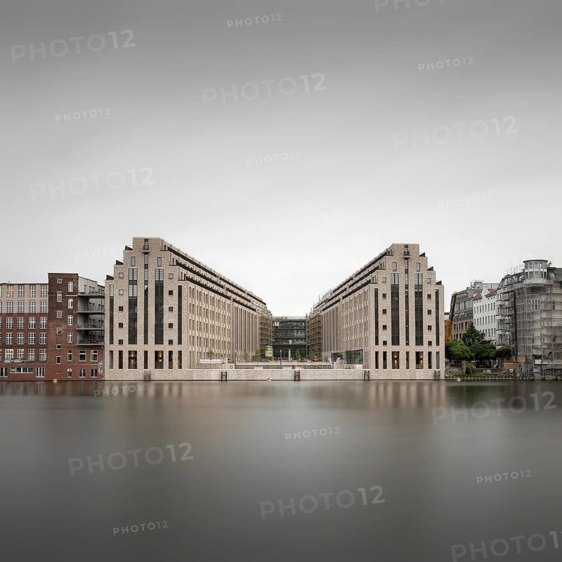 The Cuvry Campus on the Spree in Berlin Kreuzberg