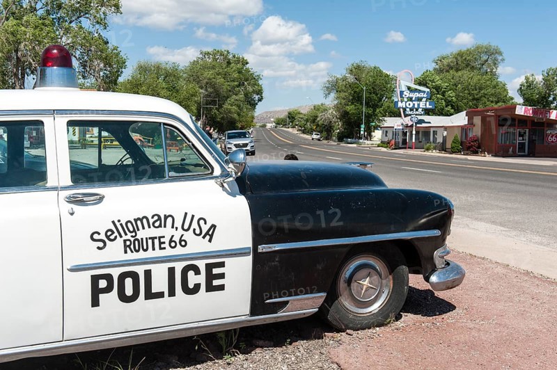 Old police car