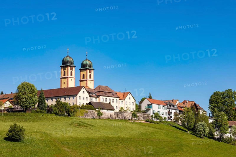 Monastery with monastery church