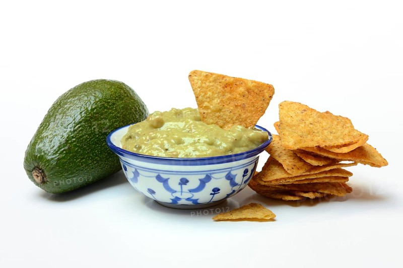 Bowl with guacamole