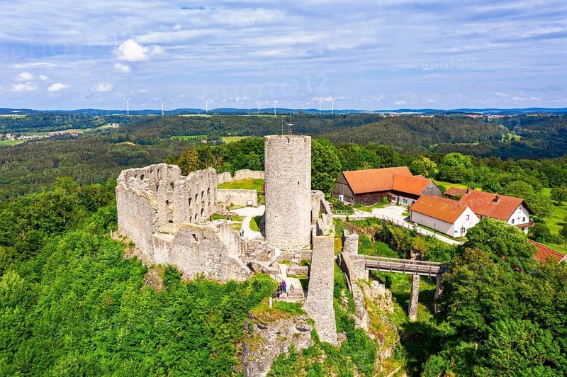 Castle ruin Wolfstein