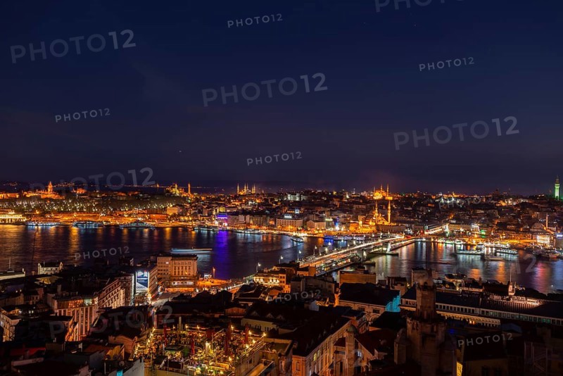 City view at night