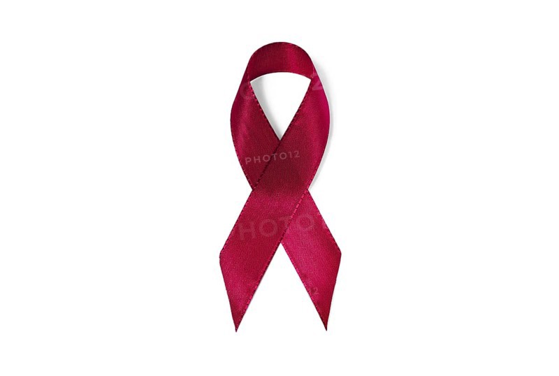Symbol image Awareness Ribbon Wine red