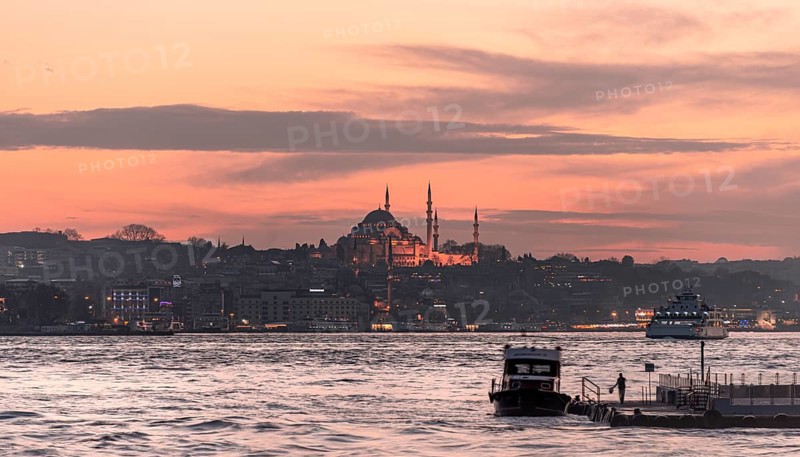 Boat on the Bosporus