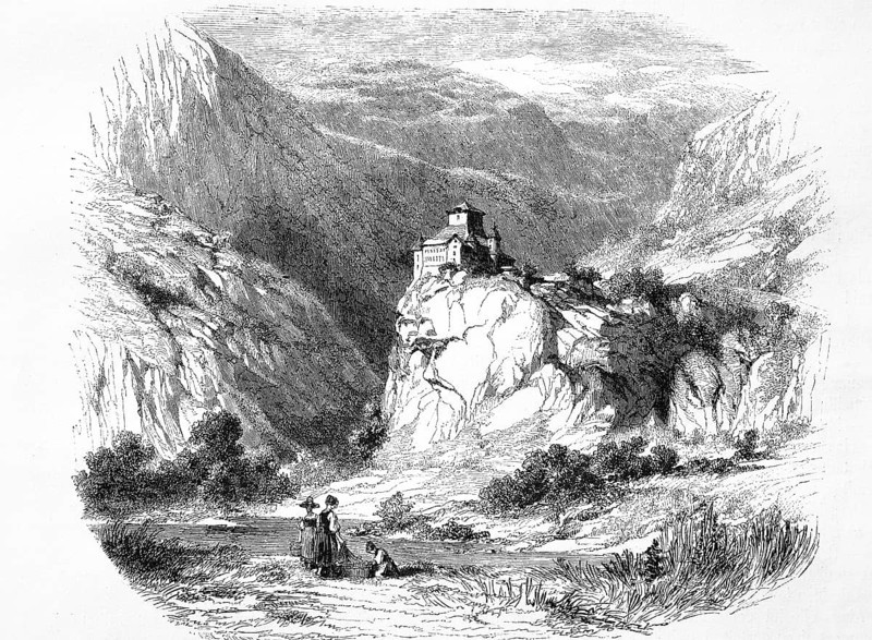 Ortenstein Castle is a castle in the municipality of Domleschg of the Canton of Graubuenden in Switzerland