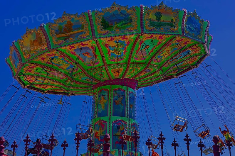 Chain carousel in the Prater