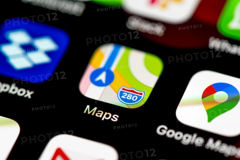 Apple Maps and Google Maps Icon