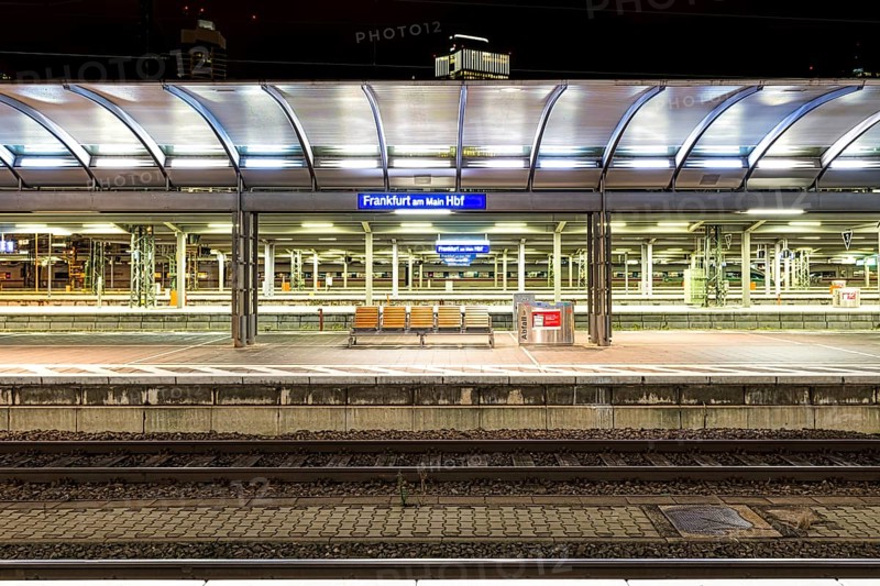 Deserted platform