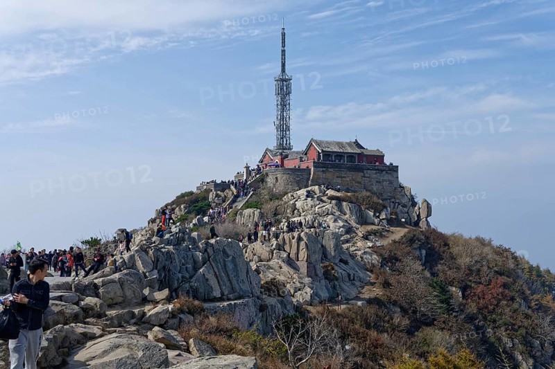 Weather station at Mount Tai Shan