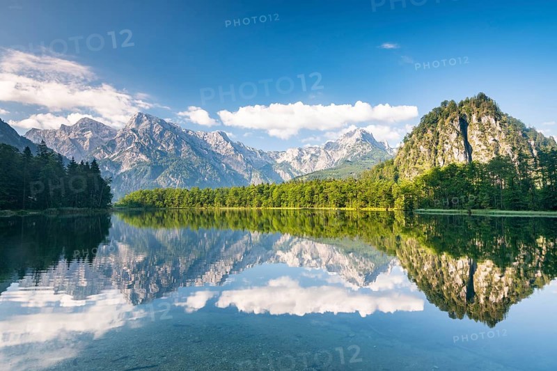 Almsee with reflection