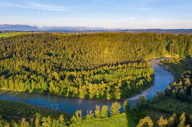 Isar am Malerwinkel with Koenigsdorf