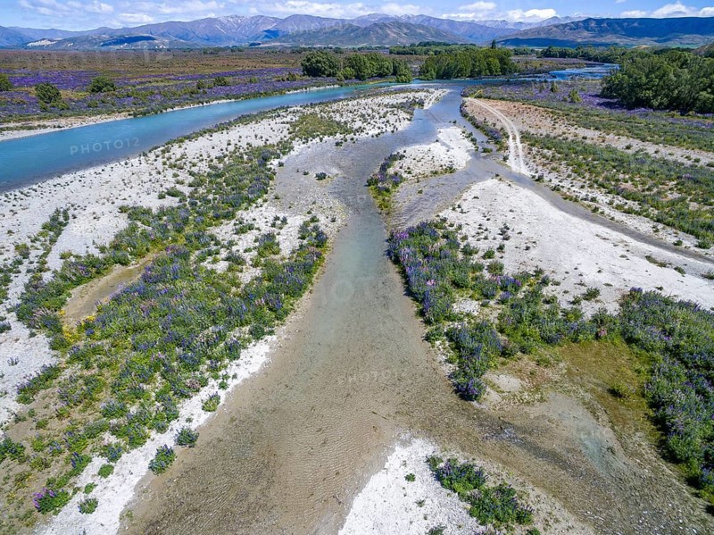 Riverbed of the Ahuriri River