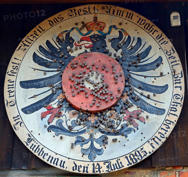 Old target from 1895