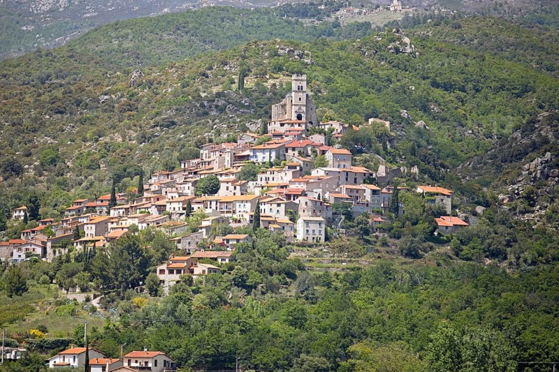 Mountain village Eus