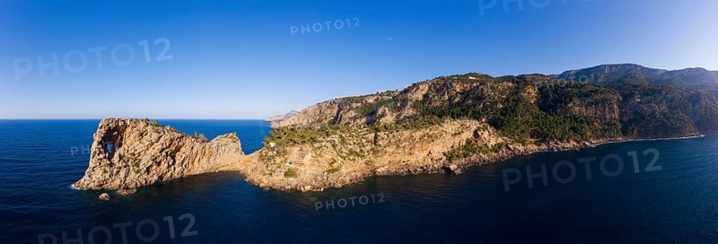Panorama with Sa Foradada peninsula