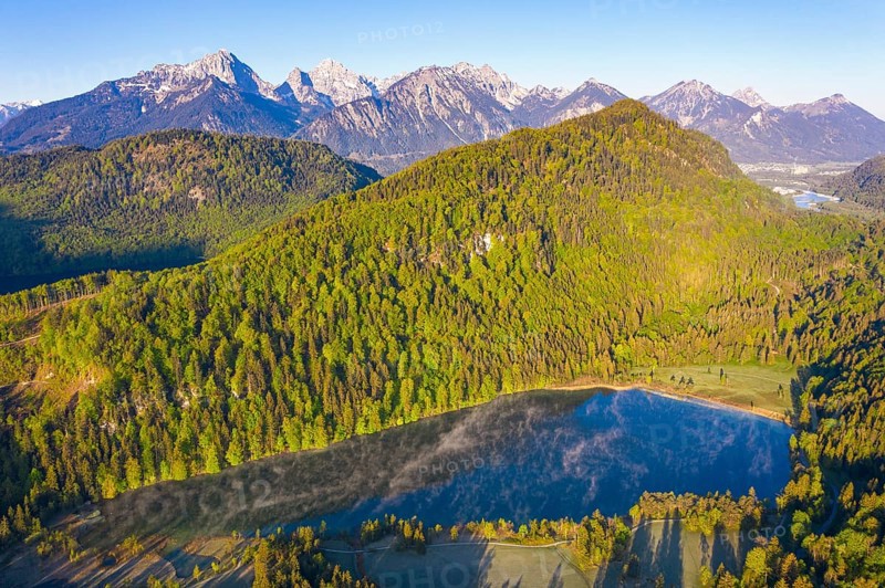Swan Lake near Schwangau
