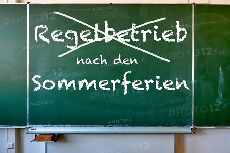 No restart of school in regular operation after the summer holidays