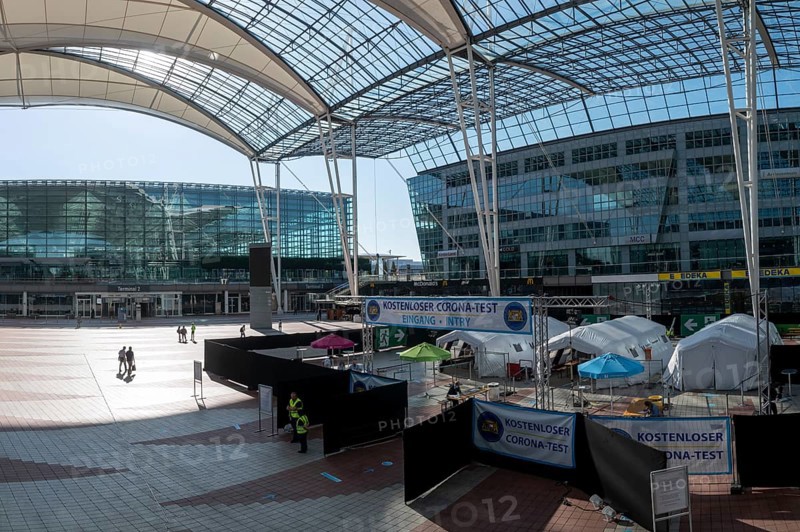 Free corona test at Munich Airport