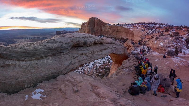 Arch Mesa Arch at sunrise