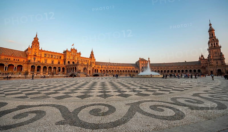 Artistically paved floor