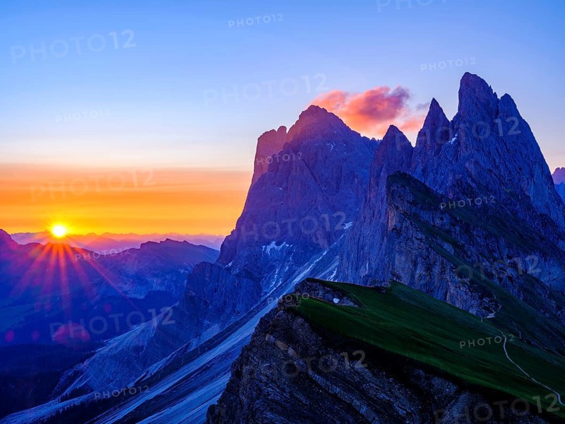 Fermida towers at sunrise