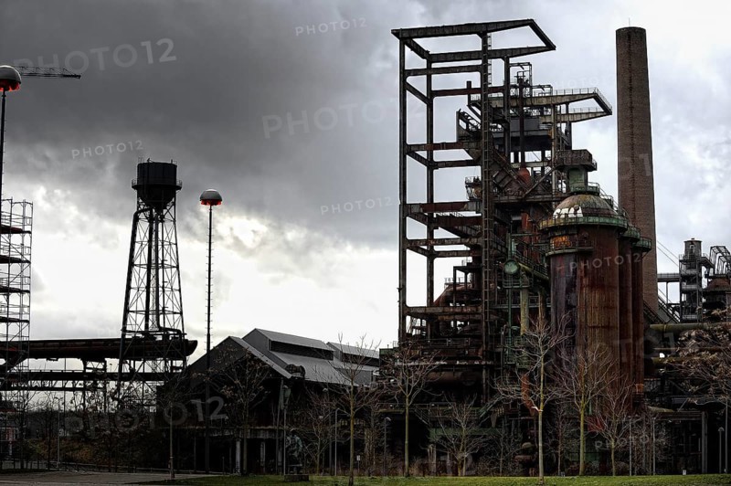 Former blast furnace plant