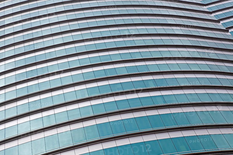 Glass facade
