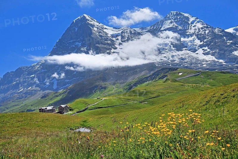 Kleine Scheidegg off the Eiger and Moench