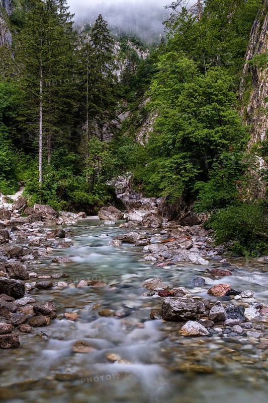 Running water in the Garnitzenklamm